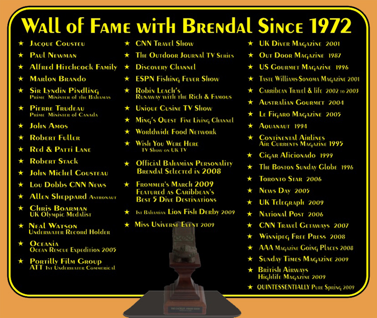 Brendal's Wall of Fame